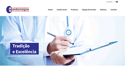 Desktop Screenshot of endocirurgica.com.br