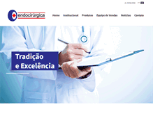 Tablet Screenshot of endocirurgica.com.br